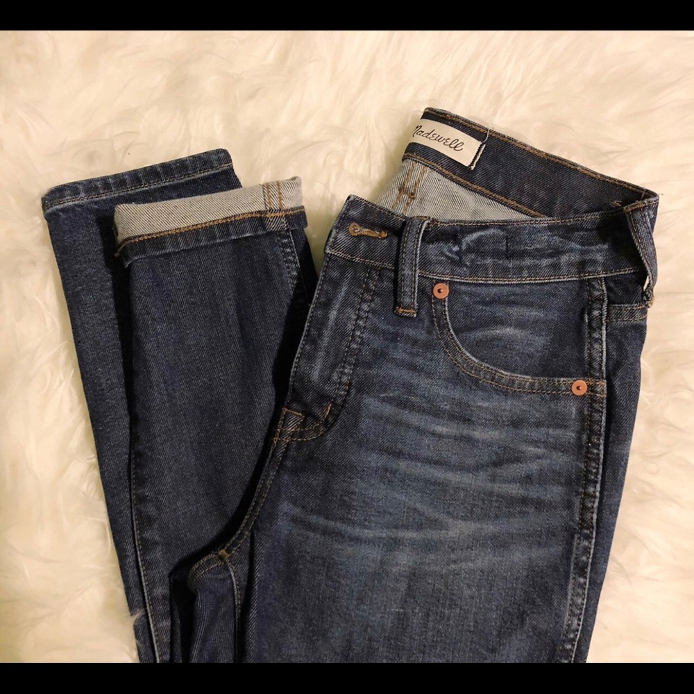 Madewell 9” high rise skinny jeans